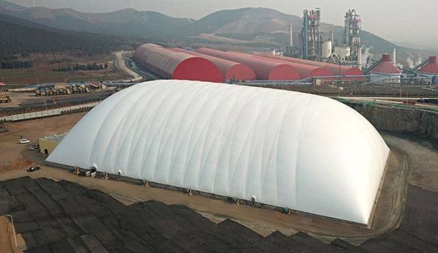 为什么大型煤炭企业都选择了气膜仓库进行储煤作业?_手机搜狐网