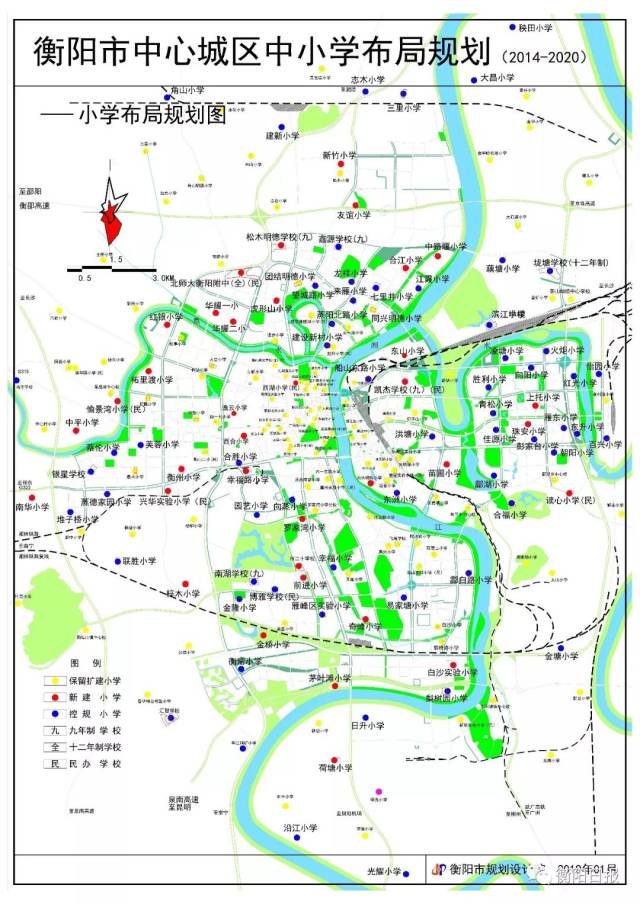 衡阳市西三环路规划图图片