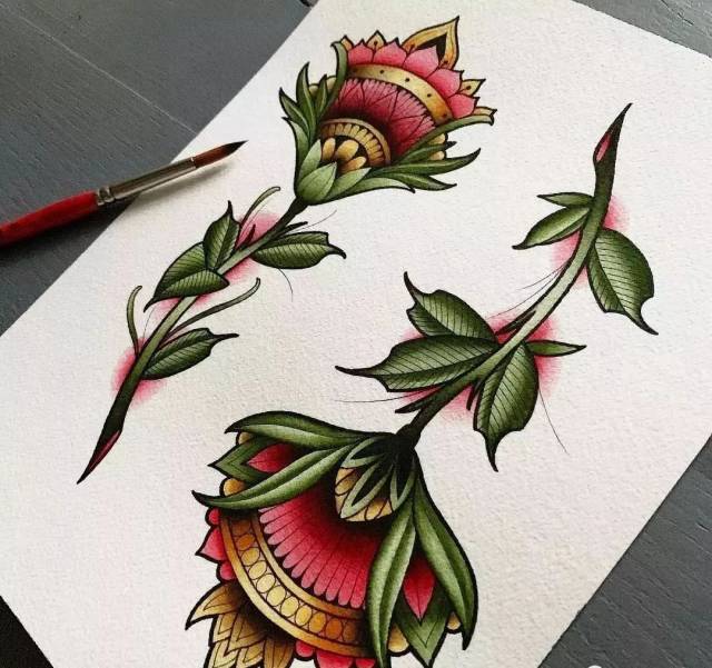 old school纹身高清素材分享.