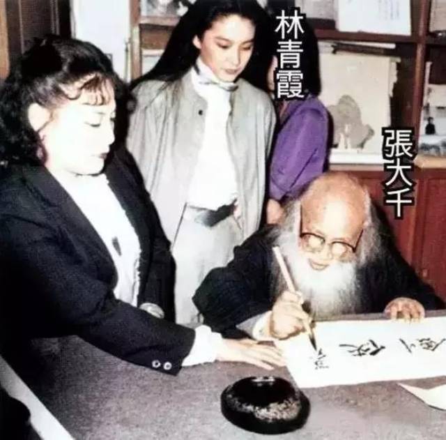 港媒曝林青霞秦汉已低调领证,她用书法实力证明偶像来了