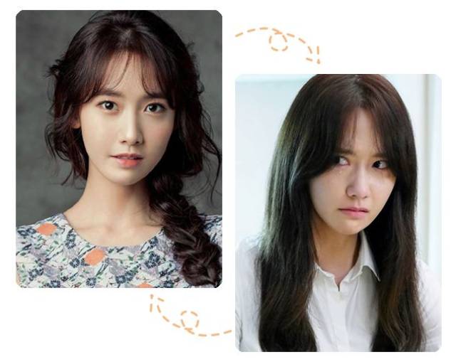 齐刘海会让她的脸五五分,看着更圆润 让人有一种肉感小脸带来的可爱