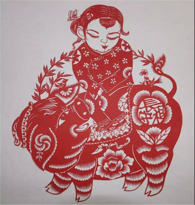 迎新春 寻年味丨看陕北婆姨剪的这组猪年窗花!有意思