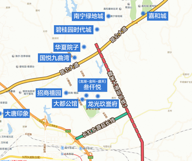 蓉茉大道延长线作为兴宁东连接凤岭,龙岗片区得力干将,建成通车后,将