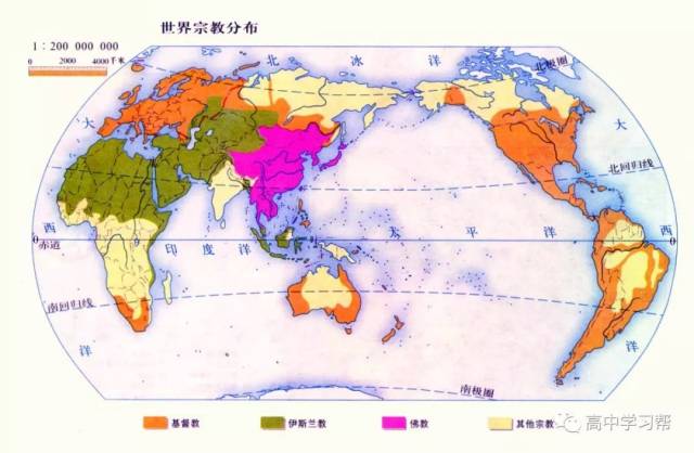 【考試】高中地理最常用地圖打包總彙(305個精品)