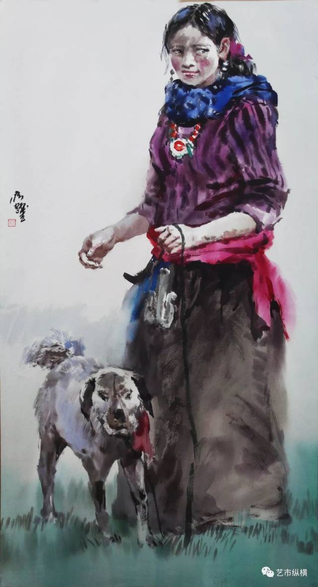 蒋跃:用思想,用诗性去画的水彩画