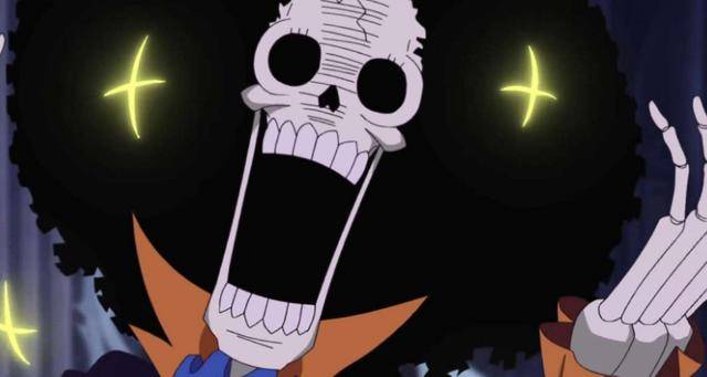 让草帽海贼团中的人吓了一跳,布鲁克乘坐的船也被称之为幽灵船,之后与