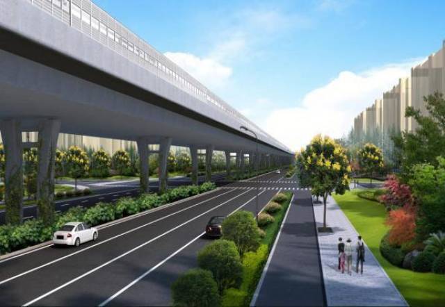 其中,艮山东路东延线全线高架,江东大道采用隧道和高架结合的形式.