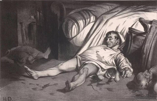 法国画家杜米埃,用浪漫嘲讽政治,用刻刀表现大众的劳苦