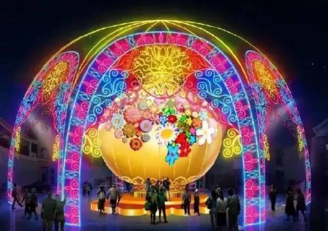 欢欢喜喜过大年——2019秦淮大丰梅花湾新春灯会昨晚亮灯!