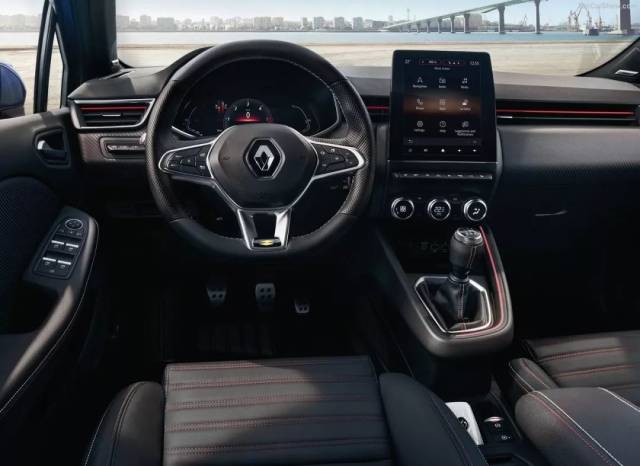 全新座舱设计,雷诺发布全新一代clio内饰官图