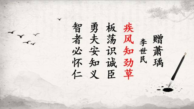 视频天地诗心第十集疾风知劲草烈火见真金