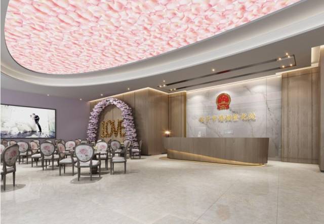 兰山婚姻登记处搬新家了,一大波效果图流出,太高大上了!