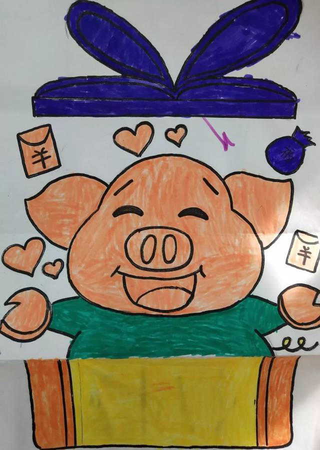 《小猪礼盒》王圻恩 小一班