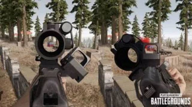 绝地求生侧面瞄准