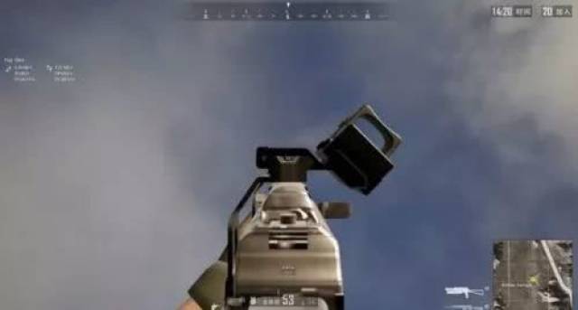 绝地求生侧面瞄准