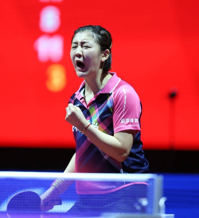 乒乓球--乒超联赛:深圳大学晋级女子团体决赛