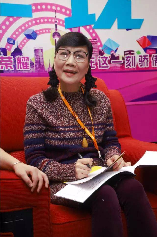 吴洁老师在第二现场与老师交流