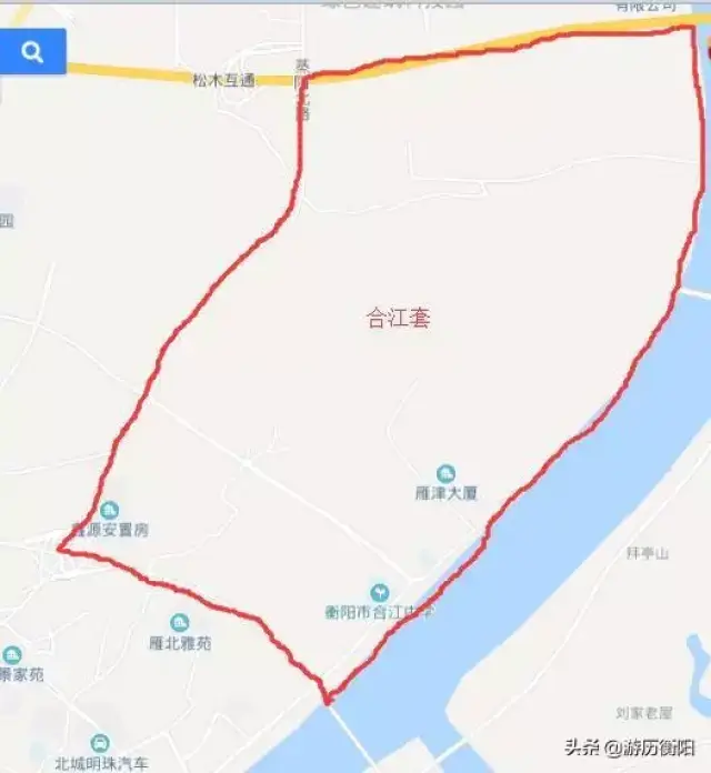 片区五:合江套(可能是华南城650亿来雁新城文旅项目,拆迁安置需要进行