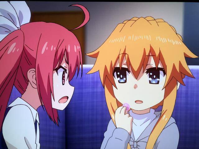 正常大小版本的耶俱矢和夕弦姐妹,变成萝莉后