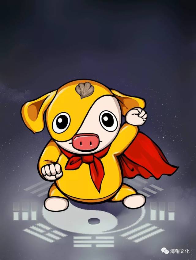 太极猪的好朋友有太极鹿王等