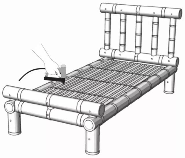 竹床的制作和图解图片