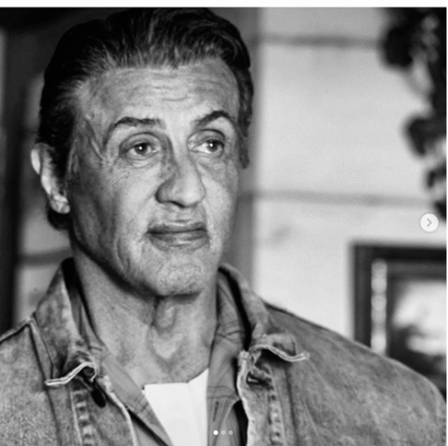 老当益壮!《第一滴血5》爆照 史泰龙牛仔服亮