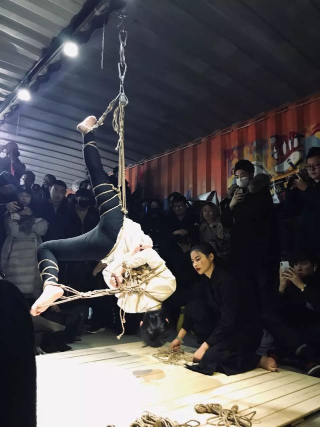 ▼ 竹子阿姨rope art  绳艺艺术现场展示  ▼ 派