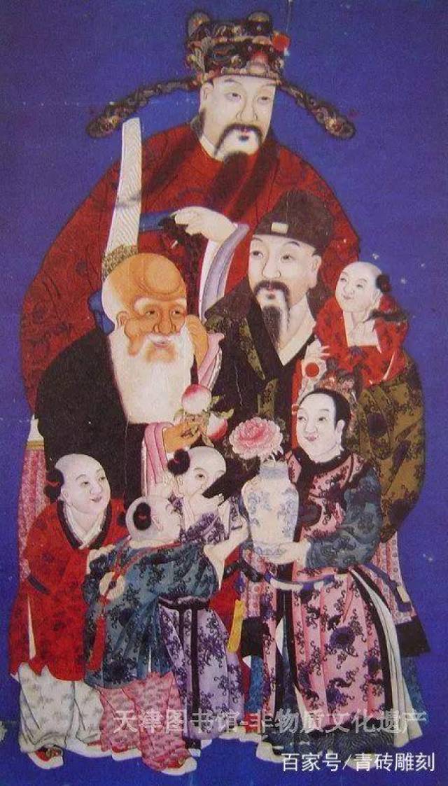 天津杨柳青年画《清代版》珍藏版_尉迟恭