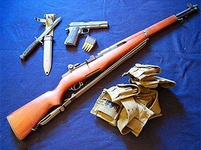 军事丨美军刚采用m1伽兰德步枪,春田兵工厂便计划大量生产