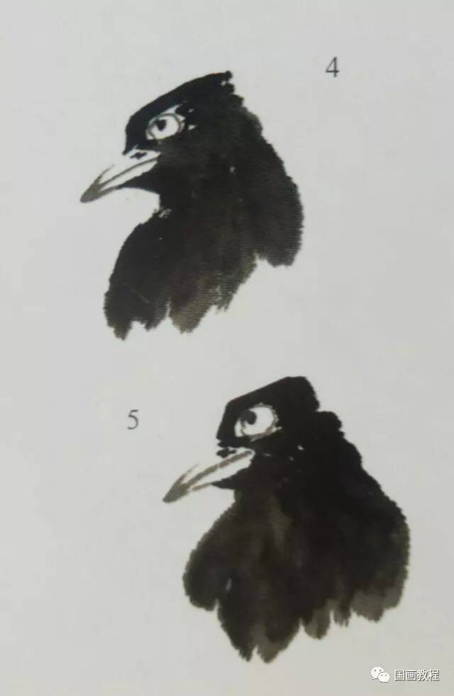 【国画教程】八哥的画法讲解