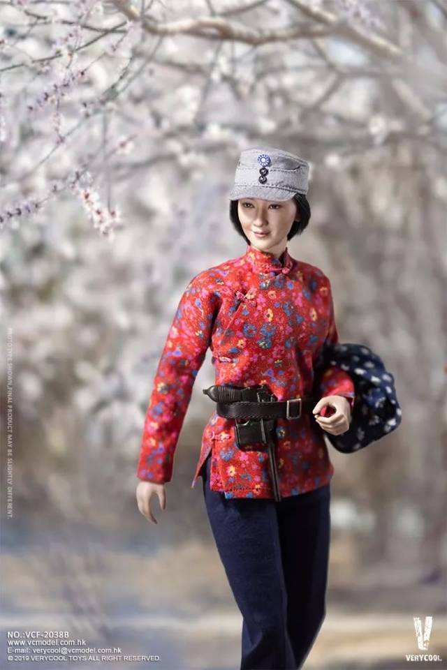 新品预定VERYCOOL 1/6 国民革命军第八路军-医务兵标准版&双头雕珍藏版_