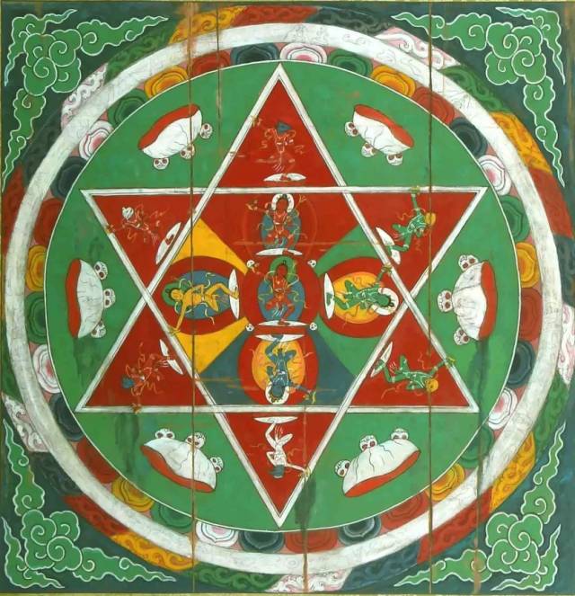 【赏文物】王磊义美岱召明清壁画临摹图文解读(第三篇)_手机搜狐网