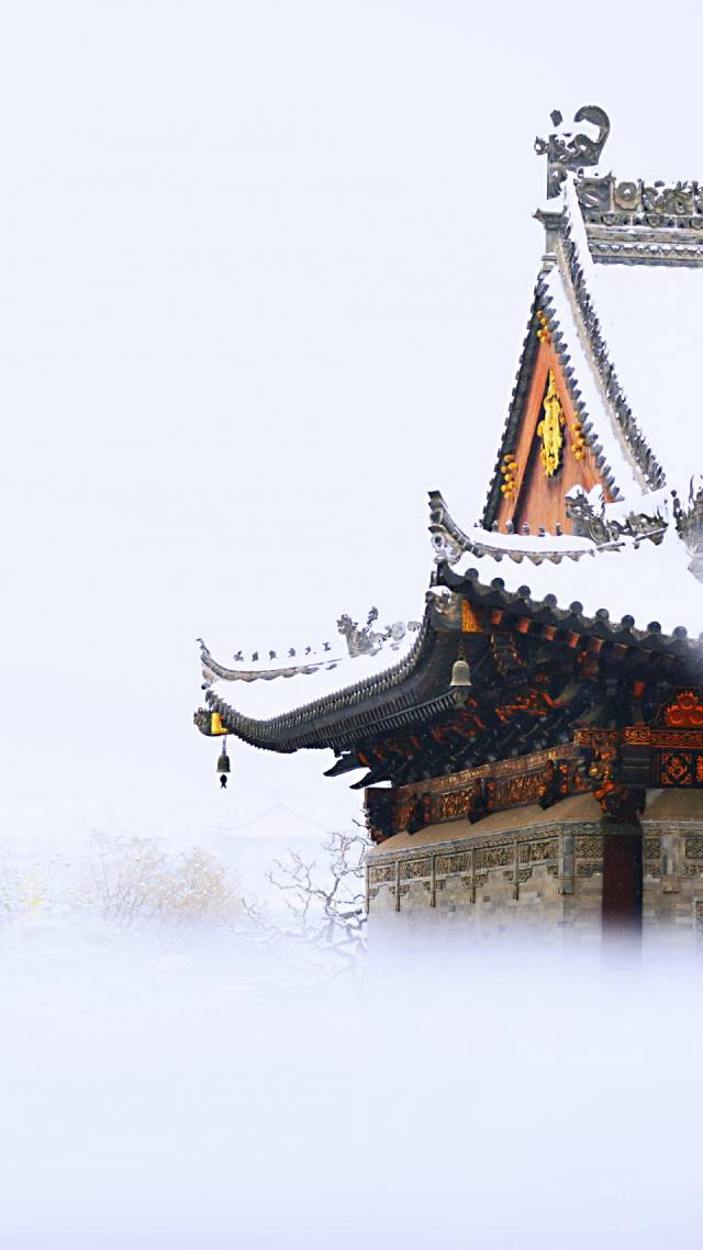 雪中的长安,美炸了!你是否一朝重回大唐梦呢,快来西安吧!