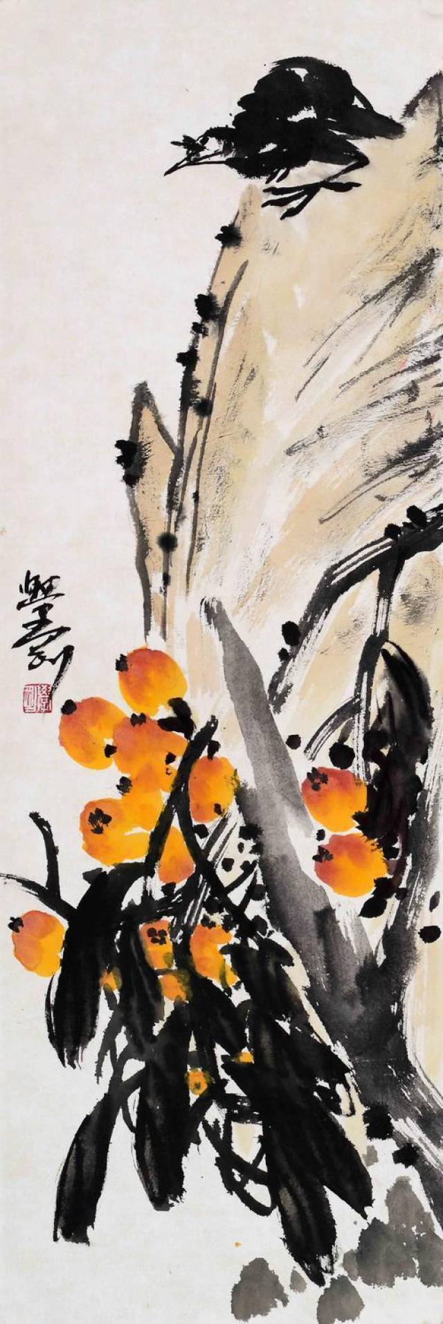 张学刚大写意花鸟画赏析