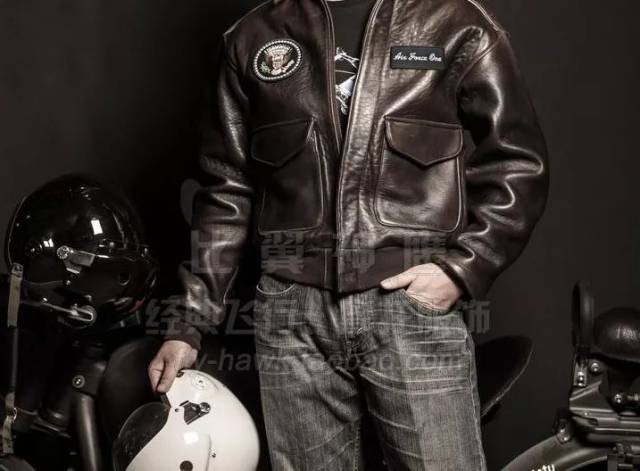 经典皮衣视频展示: cockpit usa"空军一号"a2飞行皮衣(美国原产)