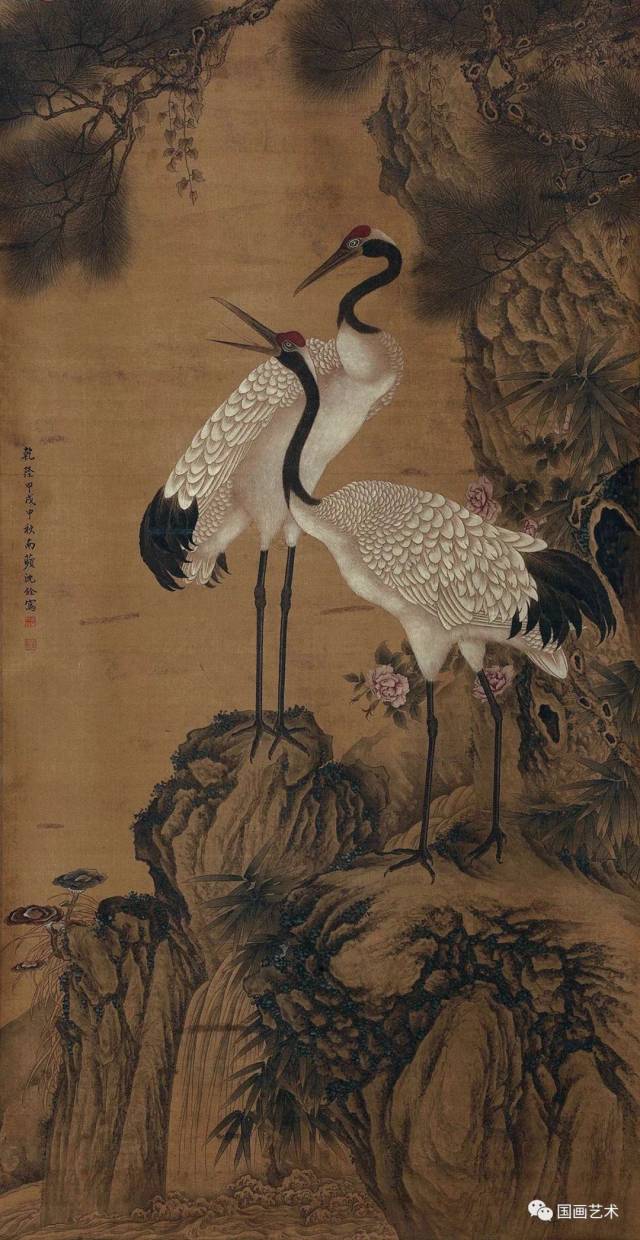 松鹤延年!名家笔下松鹤图欣赏