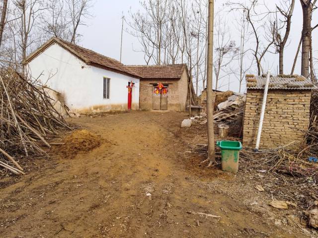春节过后人去村空,皖北农村破败不堪,村民称房子越破混得越好_手机