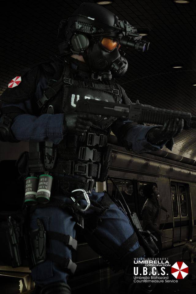 安布雷拉生化危机紧急对策部队特种兵u.b.c.s.