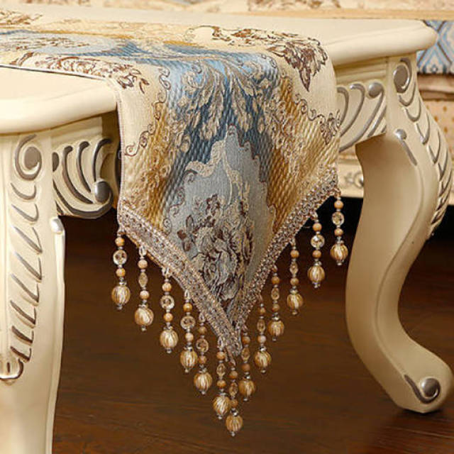 欧式桌旗 欧式时尚奢华风桌旗