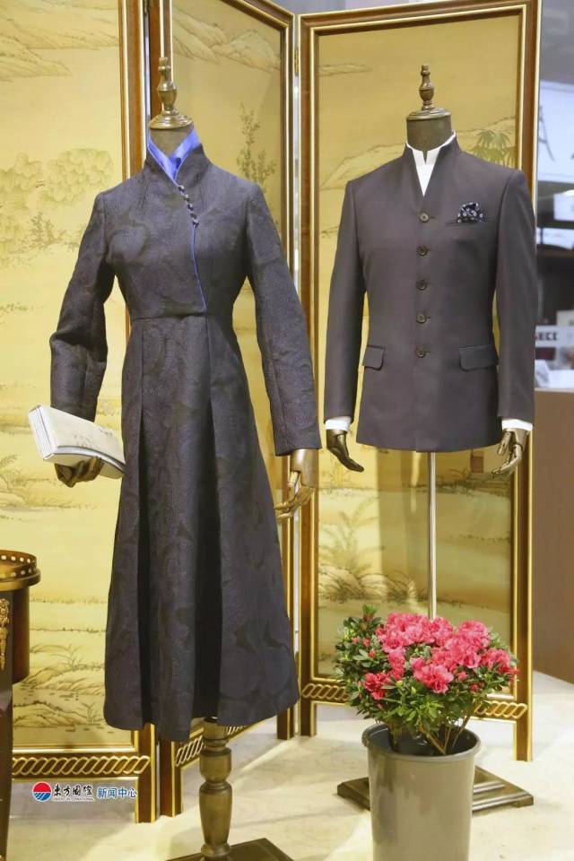 东方国际集团海派中装展示在上海市"两会"期间大放光彩_手机搜狐网