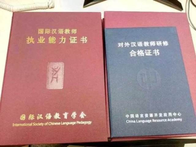 国际中文教师证书