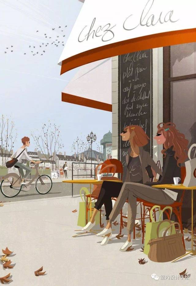 【手绘】当插画融入透视空间中是什么效果?