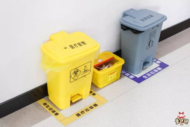 甚至对于医疗废物和生活垃圾都有严格的区分,垃圾都是分门别类放妹.