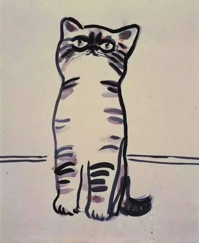 常玉的素描,线条之灵动,似乎非东方人不能为.