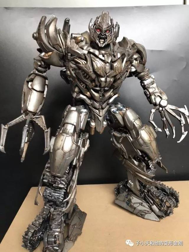 【看美图】黑曼巴放大ss威震天重涂,来自大力重涂!