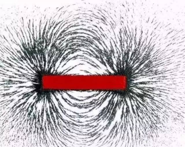 条形磁铁周围的磁场图片