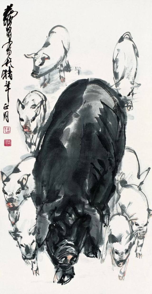 02.19【国画·艺术】名家画猪，祝您在新的一年里：诸事如意！【No.1950