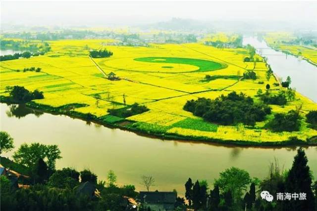 潼南万亩油菜基地 游:世界自然遗产及重庆特色名胜【解放碑步行