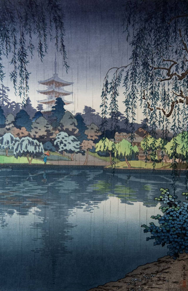 土屋光逸tsuchiya kōitsu日本浮世绘画家异域画风情调版