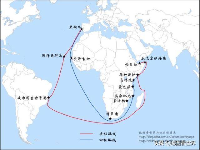 地理大发现第56篇:第奥古迪亚士远征印度,意外发现马达加斯加